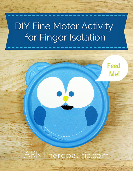 DIY Fine Motor Activity for Finger Isolation