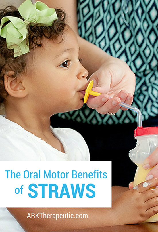 The Oral Motor Benefits of Straws