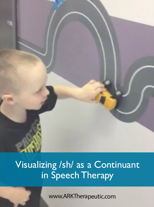 Visualizing /sh/ as a Continuant in Speech Therapy