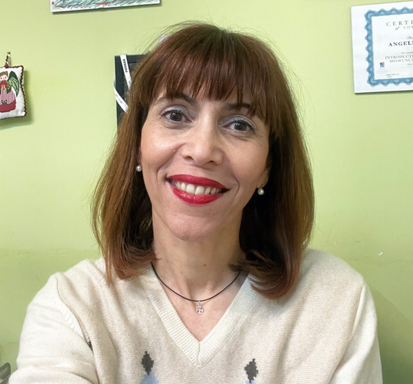 Author and speech language pathologist Angeliki Xygka