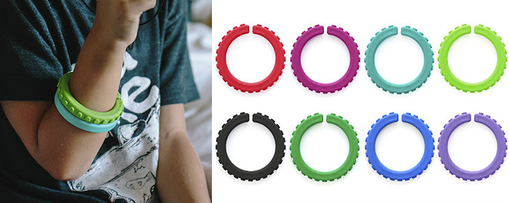 Autism Sensory Chews - Textured Bracelets