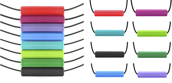 Piao Silicone Sensory Chew Necklace For Kids - 4 Pack Teething Necklace For  Babies - Chewable Necklace For Boys And Girls With Autism, Biting, Adhd |  Fruugo BH