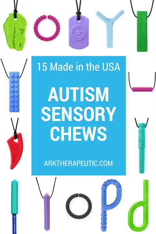 15 Made in the USA Autism Chew Toys 