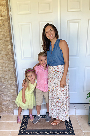 Bio pic of author and occupational therapist Ashley Thurn, MS, OTR/L