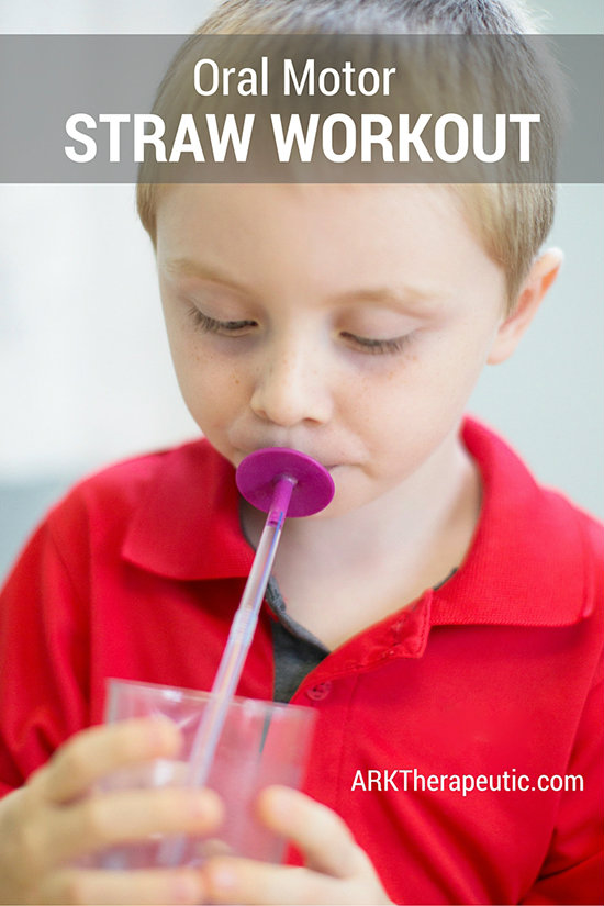 Oral Motor Straw Workout