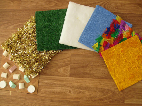 DIY Sensory Textured Mats & Stepping Stones for Feet Sensitivities