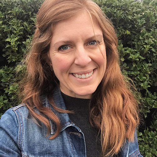 Bio pic of author and occupational therapist Katie Zelinski